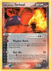 Team Magma's Torkoal (12) [Team Magma vs Team Aqua]