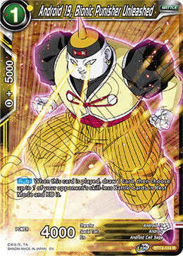 Android 19, Bionic Punisher Unleashed (Rare) [BT13-114]