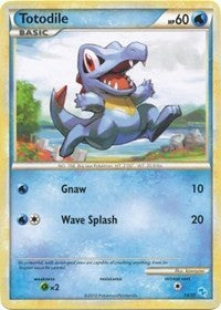 Totodile (#14) (14) [HGSS Trainer Kit: Gyarados & Raichu]