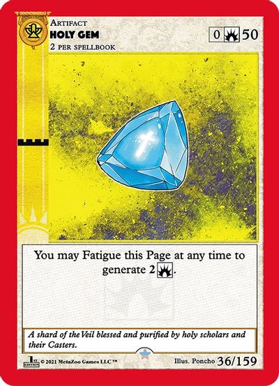 Holy Gem [Cryptid Nation: First Edition]