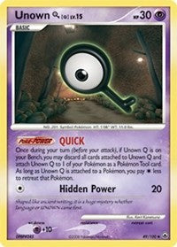 Unown [Q] (49) [Majestic Dawn]