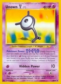 Unown [Y] (40) [Neo Revelation]
