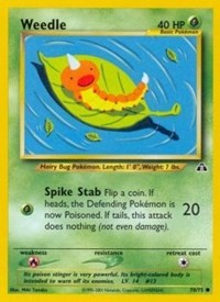 Weedle (70) [Neo Discovery]