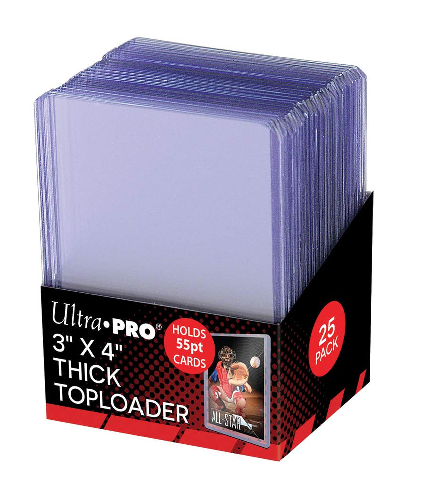 Ultra Pro Top Loaders 3x4