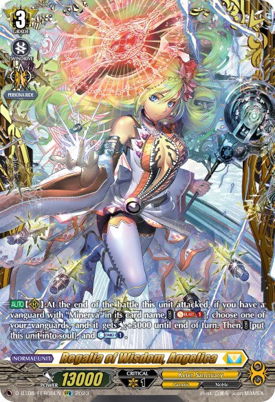 Regalia of Wisdom, Angelica (D-BT08/FFR08EN) [Minerva Rising]