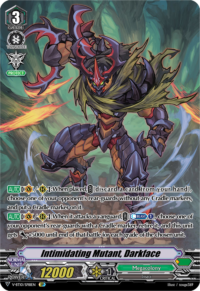 Intimidating Mutant, Darkface (V-BT10/SP18EN) [Phantom Dragon Aeon]