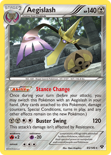 Aegislash (85/146) [XY: Base Set]