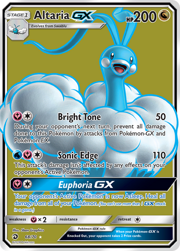 Altaria GX (68/70) [Sun & Moon: Dragon Majesty]