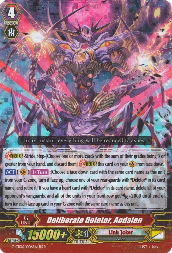 Deliberate Deletor, Aodaien (G-CB06/006EN) [Rondeau of Chaos and Salvation]